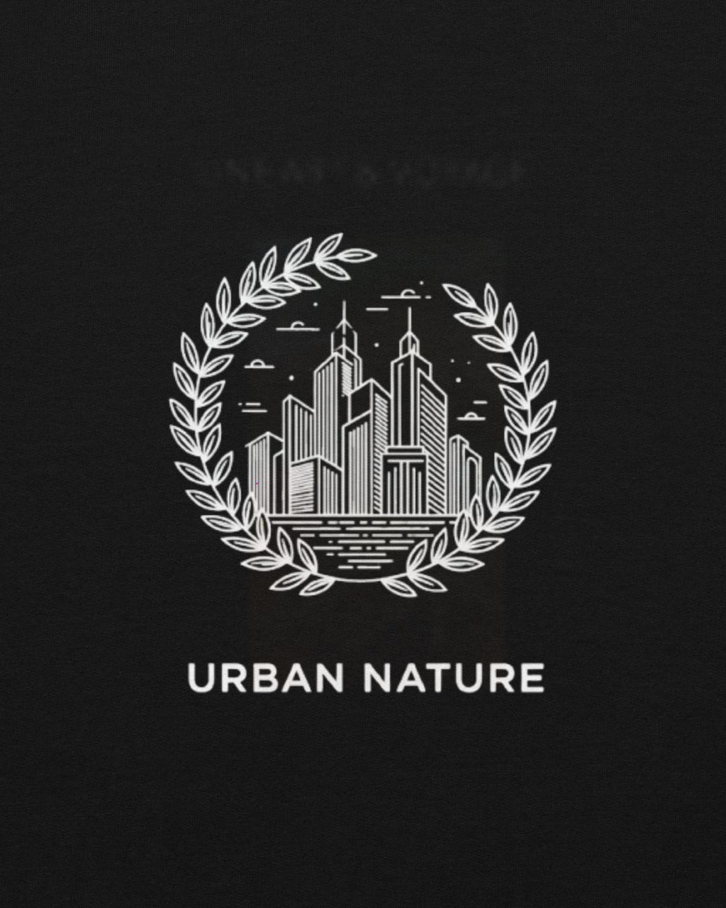 🌫️ **Urban Nature Hoodie - Urban Purity in Natural White Edition**