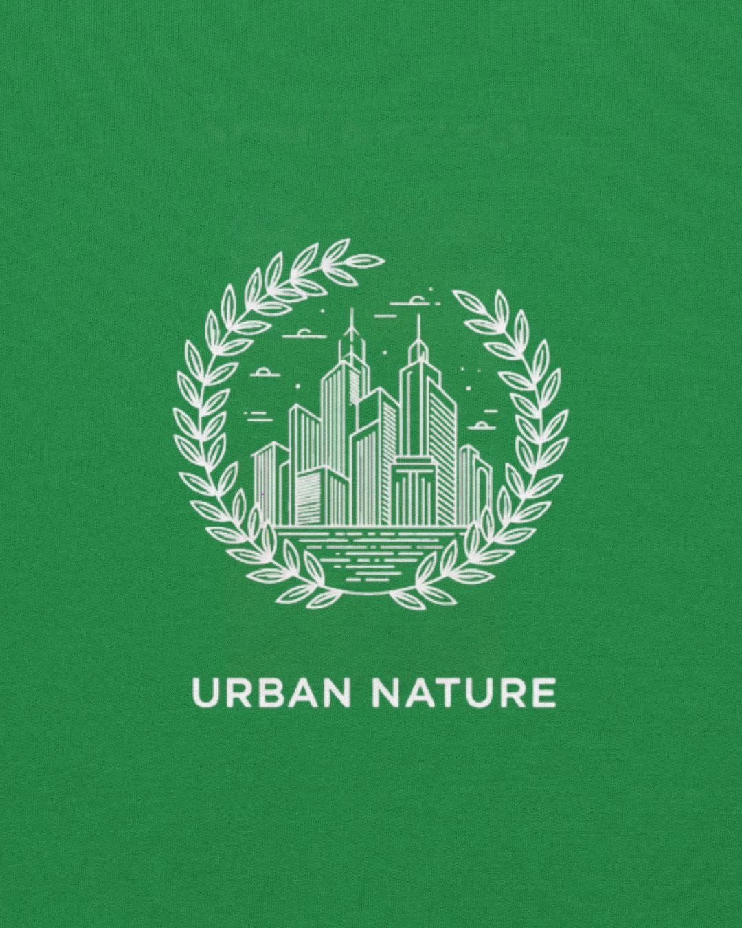 🌫️ **Urban Nature Hoodie - Urban Purity in Natural White Edition**