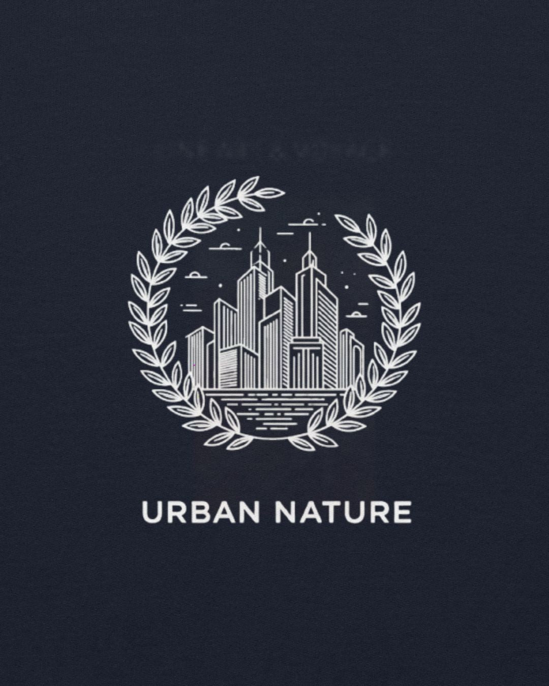 🌫️ **Urban Nature Hoodie - Urban Purity in Natural White Edition**