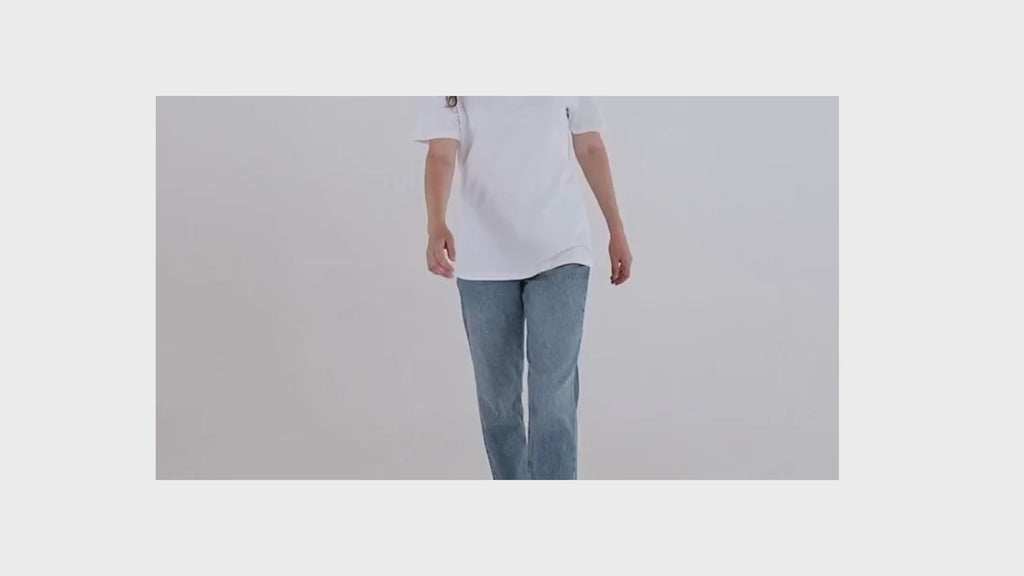 T-shirt Urban Nature - Design Line Art Exclusif | Noir Intense - Coton Biologique